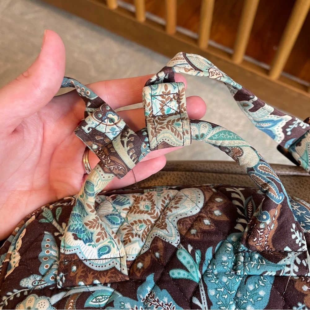 Vera Bradley Java Blue Mini Backpack - image 5